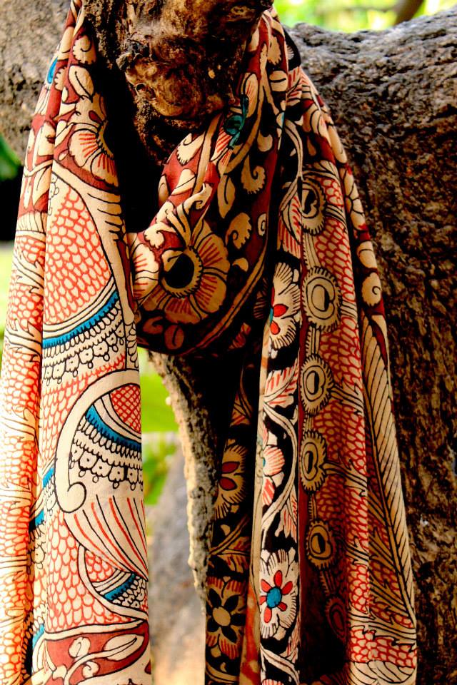 Kalamkari Art: A Traditional Indian Art Form History and Process - maati crafts