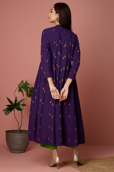 infinity pintuck dress - Gilded Amethyst & Gleaming Gold