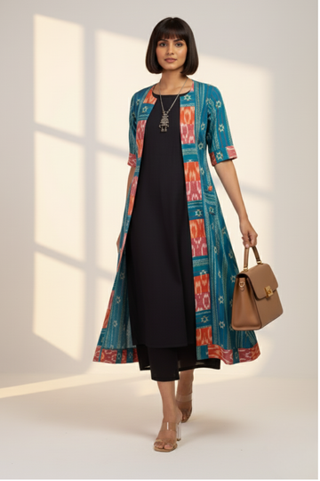 Seabreeze Charm Long Jacket With Pockets (only jacket)