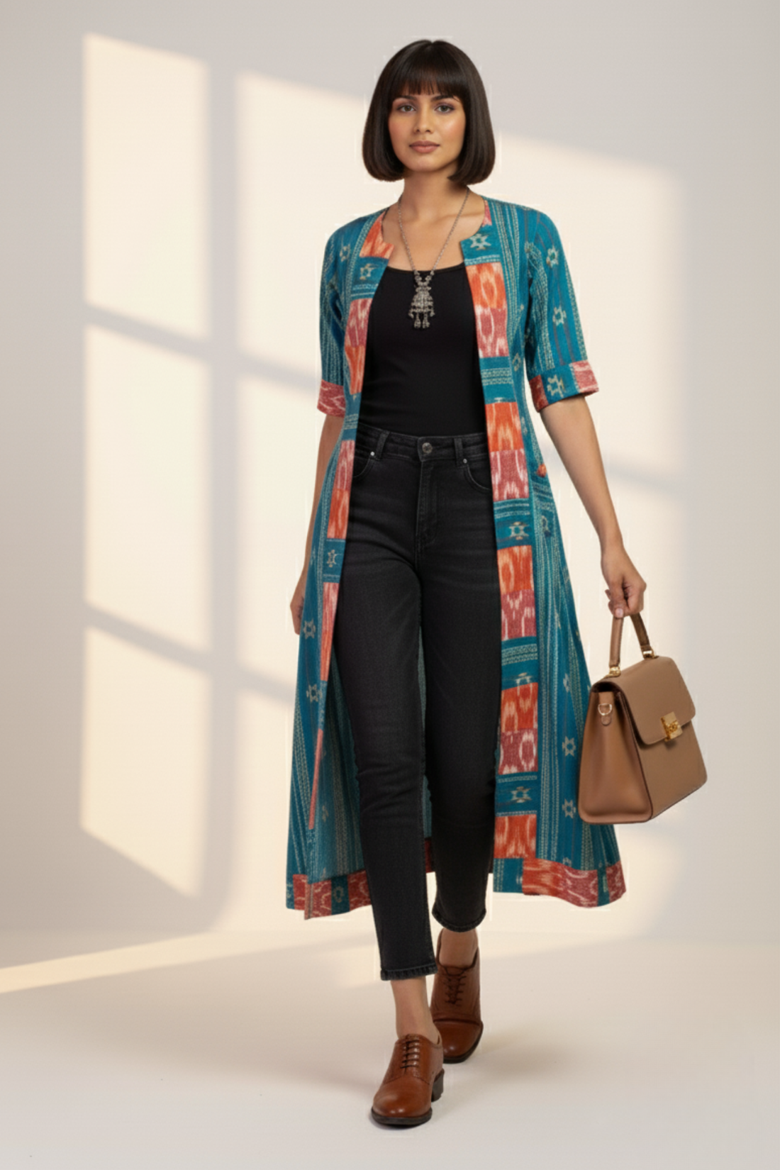 Seabreeze Charm Long Jacket With Pockets (only jacket)