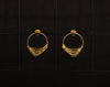 jewelry - berserk - gold plated abstract ring studs