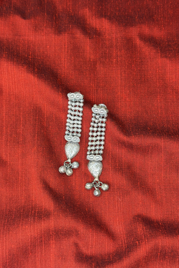 Beads_dangler_oxidised_earrings