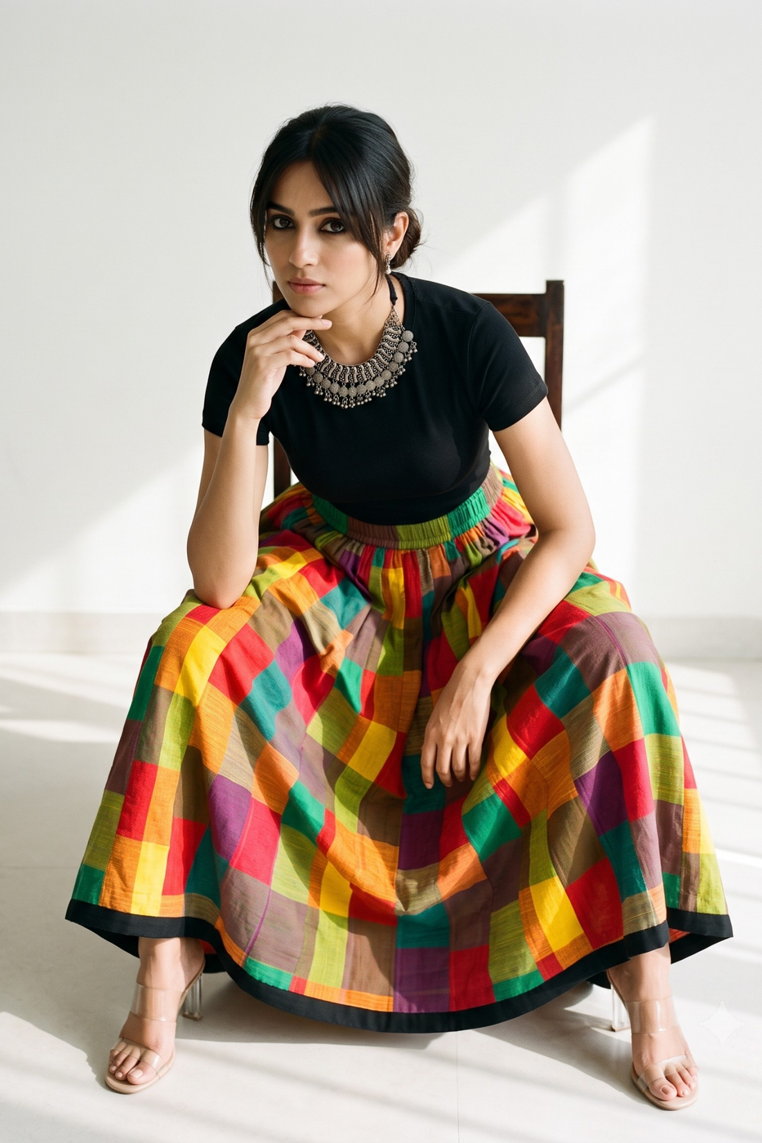 Bold_Prism_Panelled_Cotton_Swirl_Skirt
