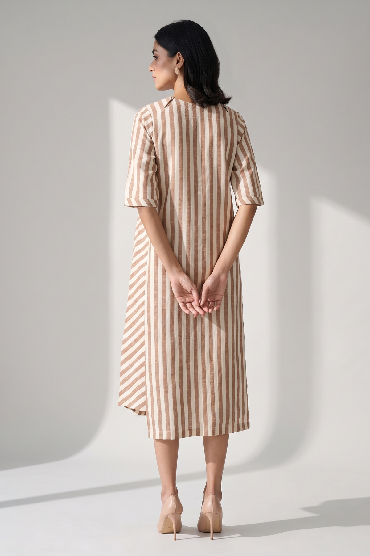 Cinnamon_Stripes_Side_Bias_Shift_Dress