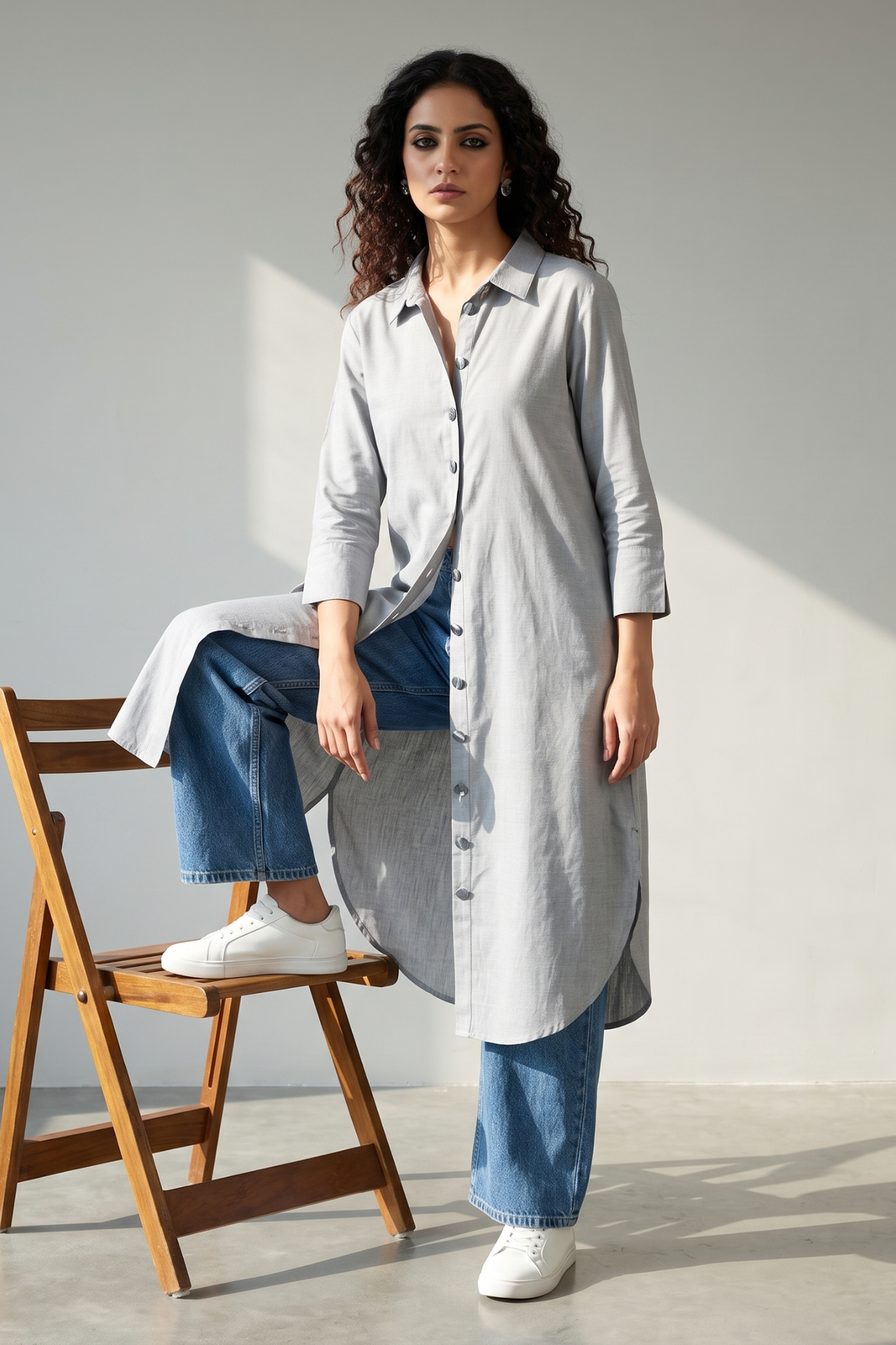 Light_Grey_Long_Cotton_Shirt_Dress