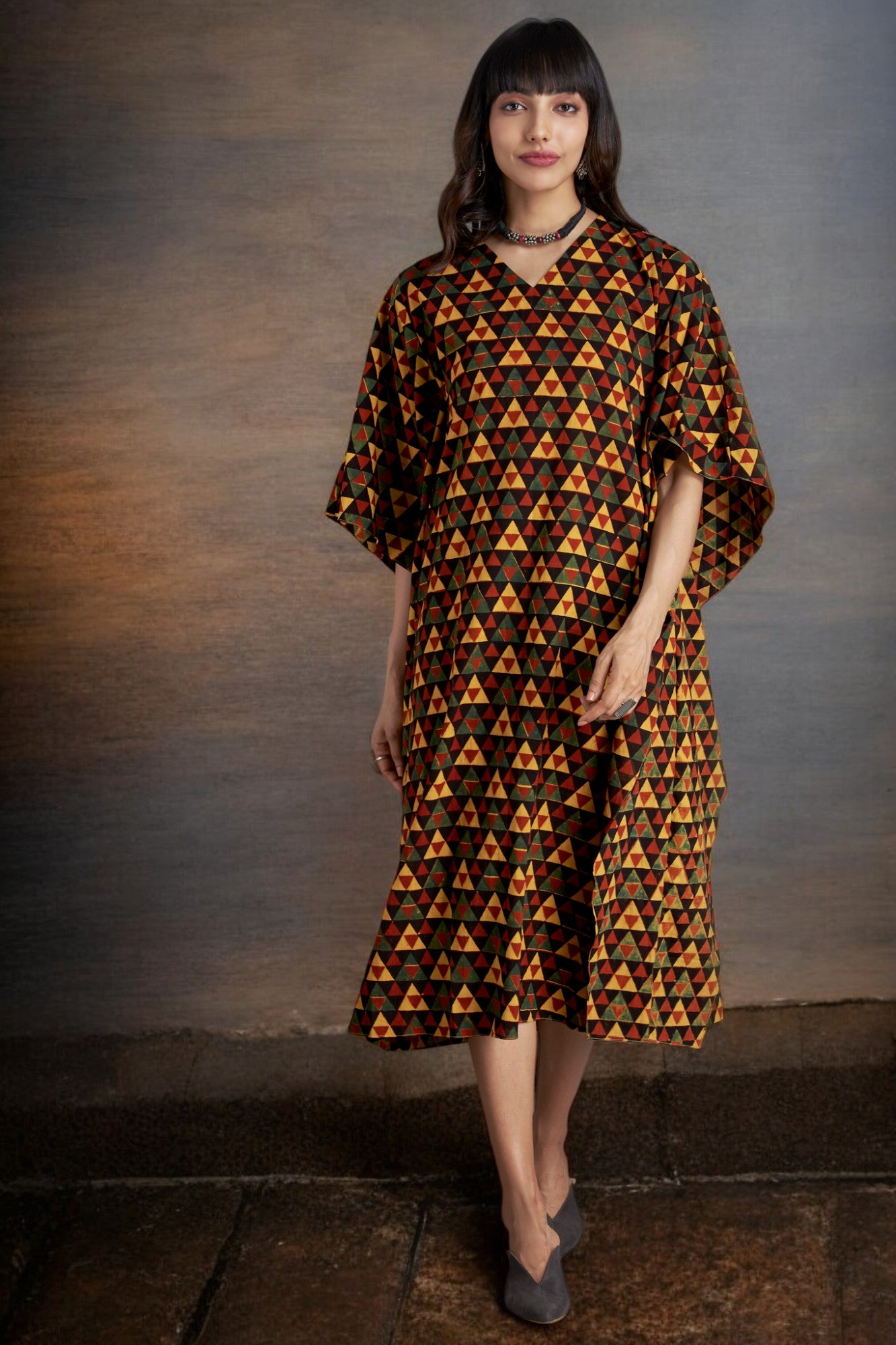 holiday kaftan dress