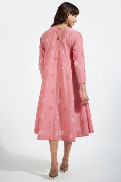 vintage swirl dress - cotton candy & pink paradise
