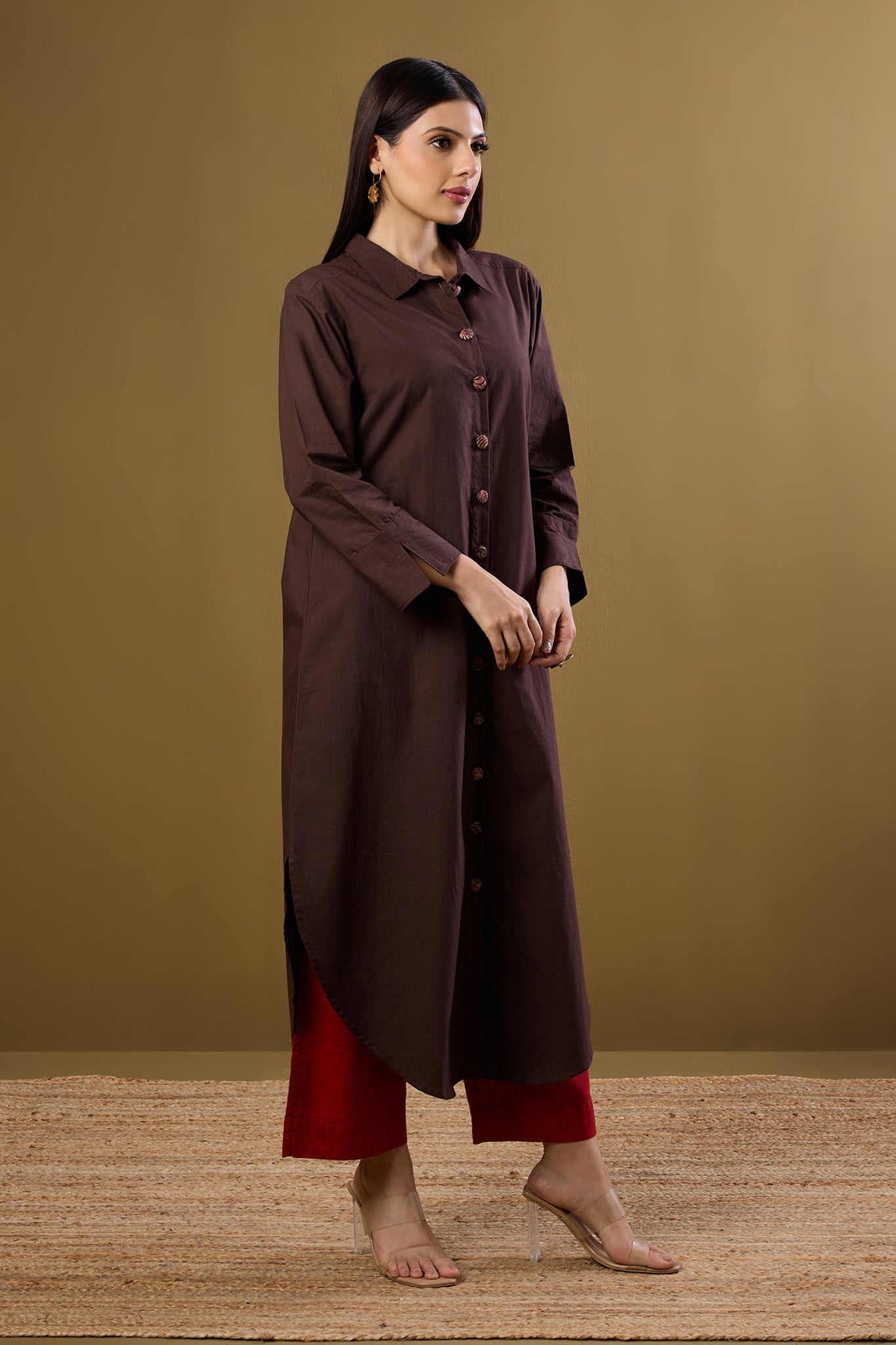indian long shirt dress Indian Ethnic Women's TIECO DyeVerse