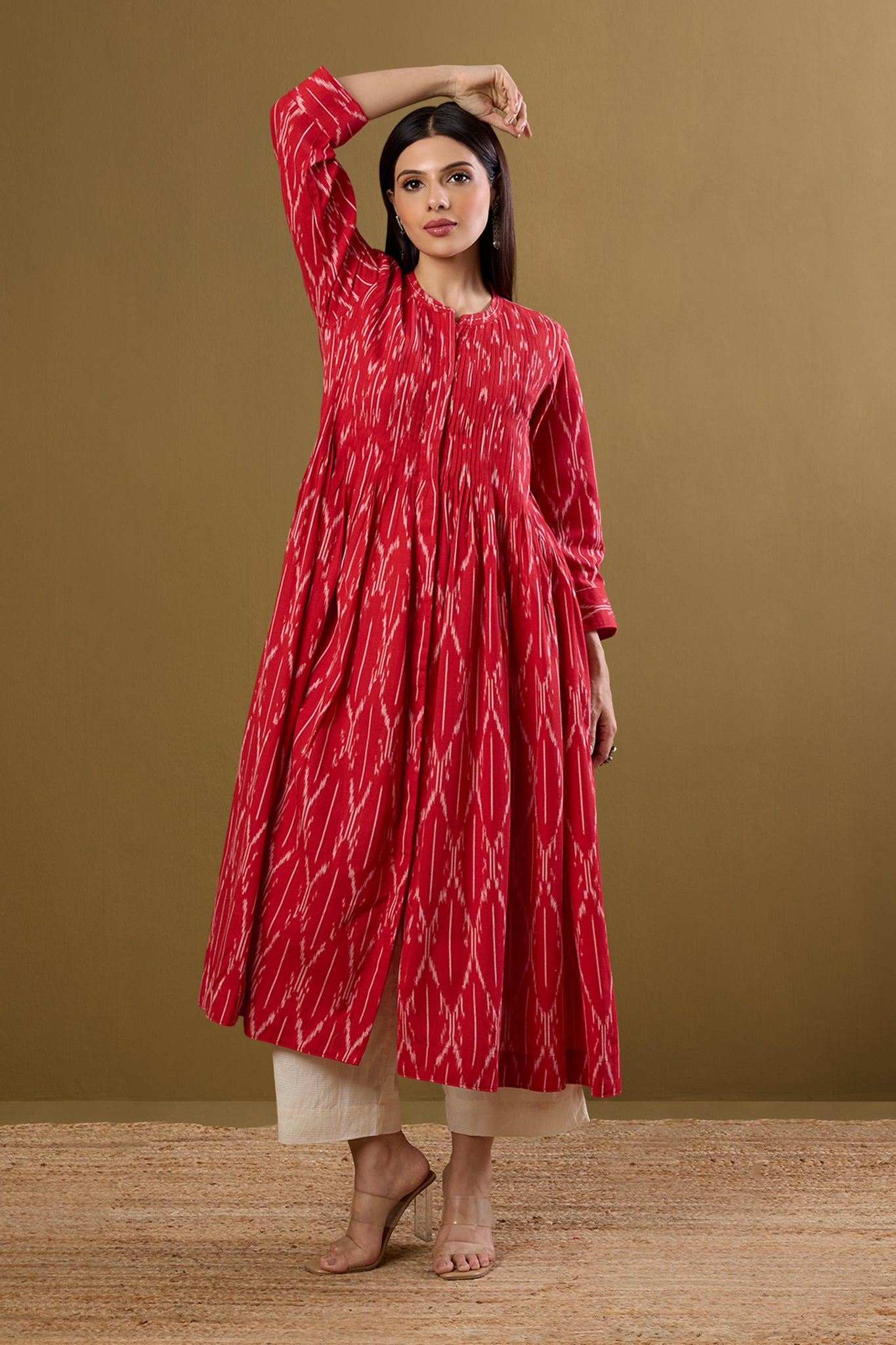 Ruby Whispers Infinity Pintuck Dress - maati crafts