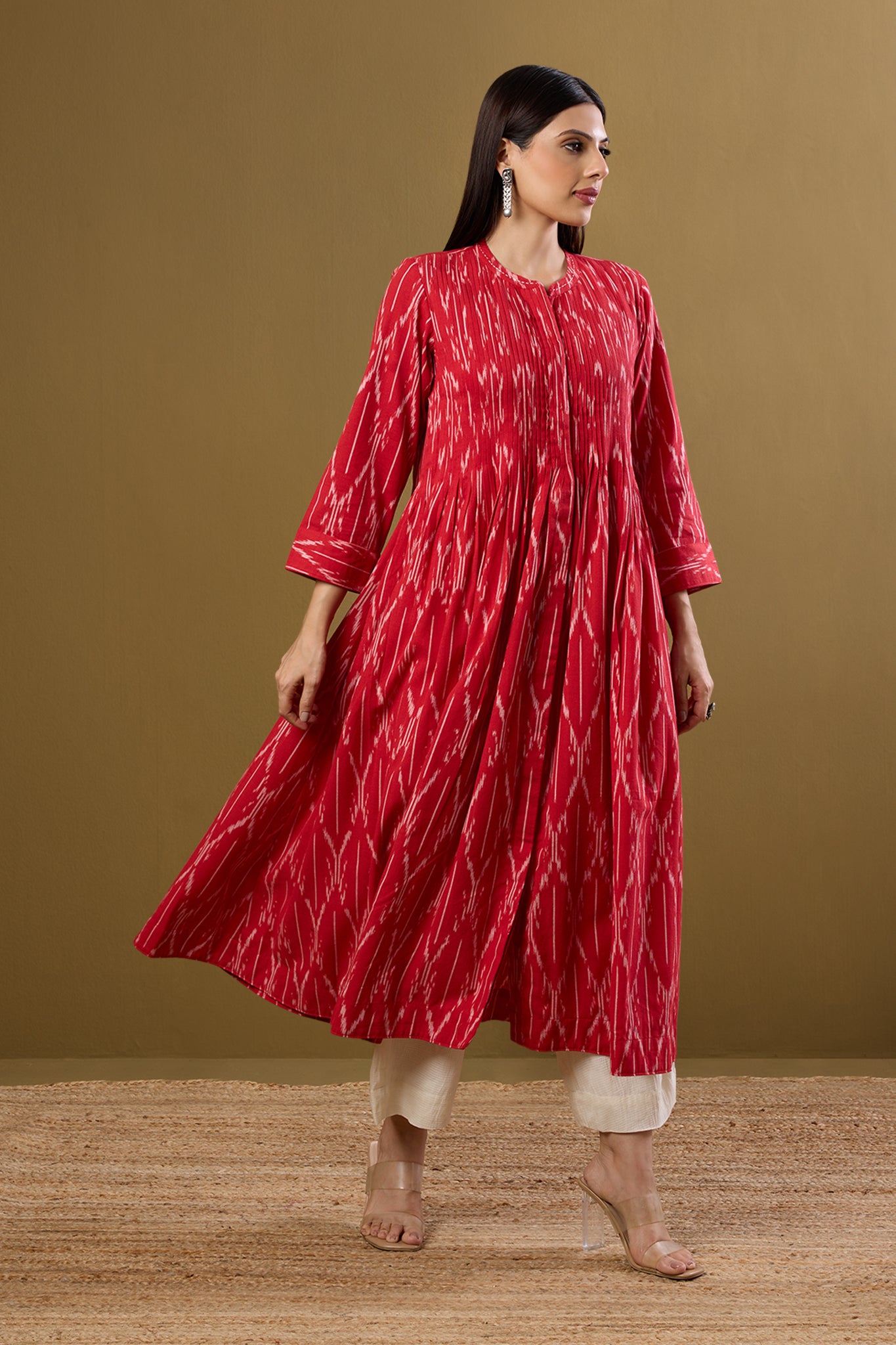 Ruby Whispers Infinity Pintuck Dress - maati crafts