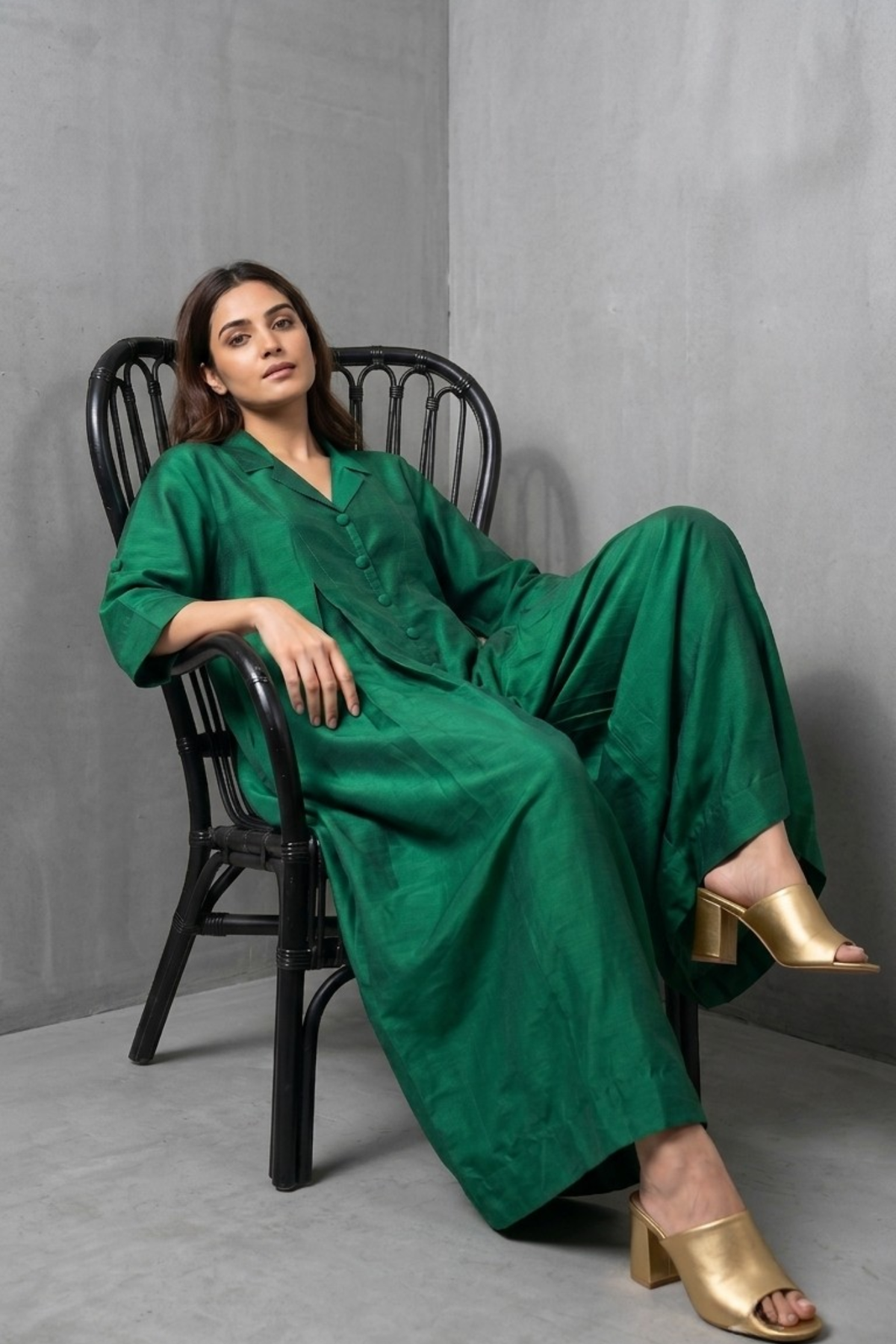 Royal_Emerald_Silk_Slub_Jumpsuit_with_Pockets__Collar