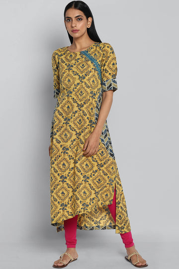 Half Moon Kurta - Summer & Cool Blue